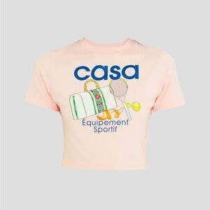 CASABLANCA Equipement Sportif Printed Baby T-Shirt